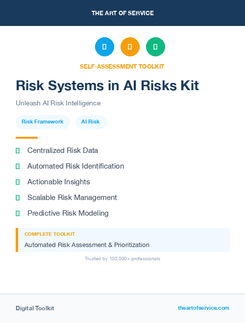 Risk Systems in AI Risks Kit