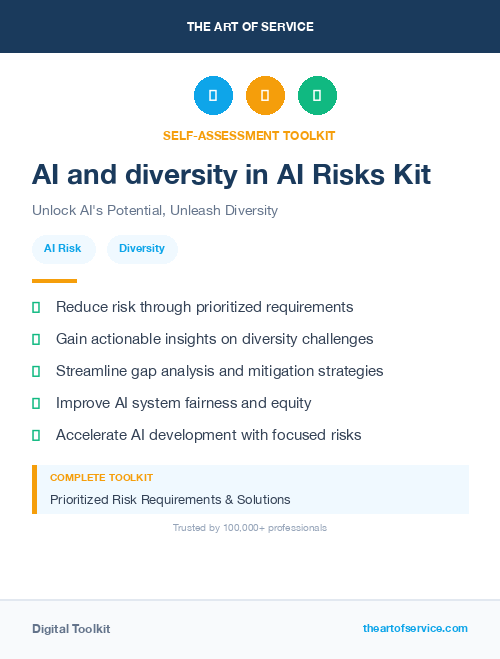 AI and diversity in AI Risks Kit