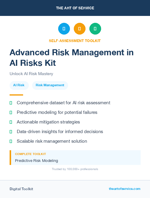 Advanced Risk Management in AI Risks Kit