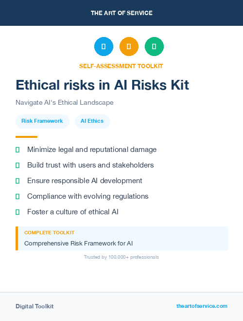 Ethical risks in AI Risks Kit