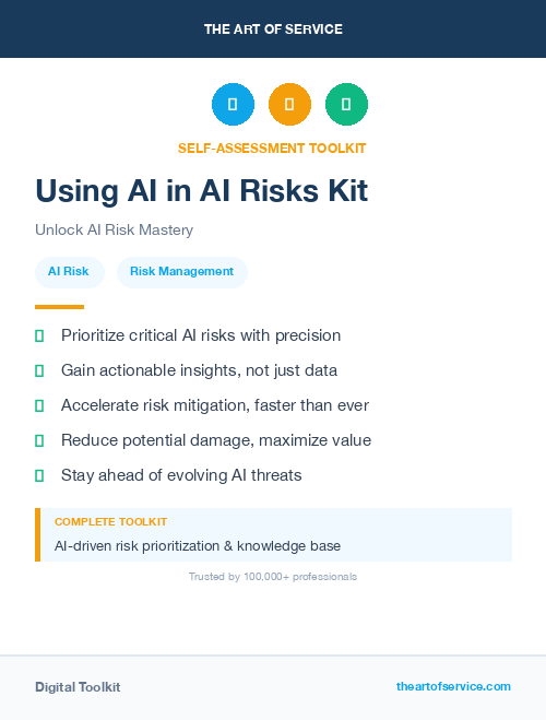Using AI in AI Risks Kit