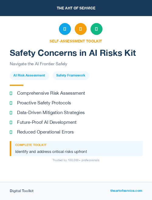 Safety Concerns in AI Risks Kit