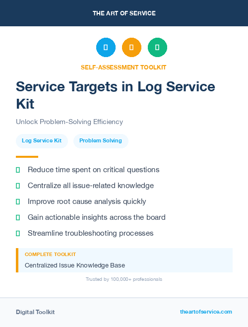 Service Targets in Log Service Kit