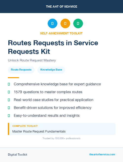 Routes Requests in Service Requests Kit
