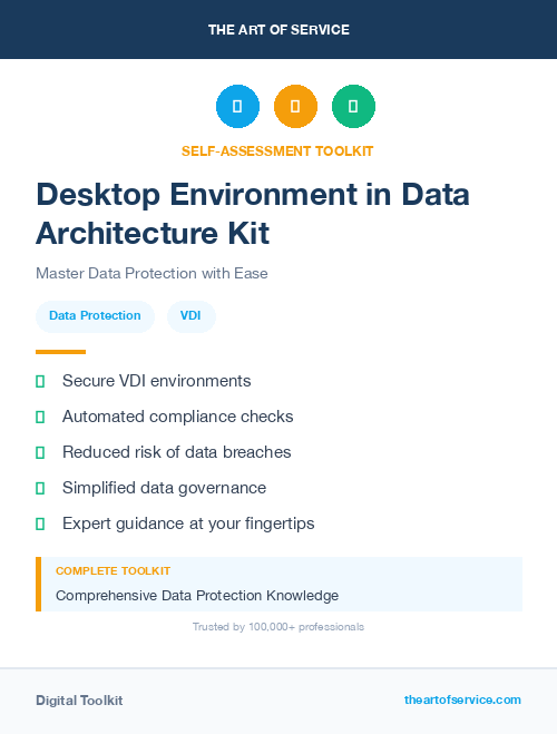 Desktop Environment in Data Architecture Kit