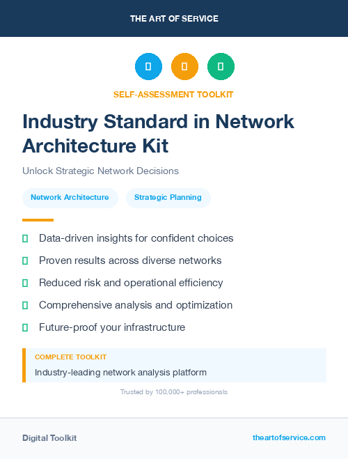 Industry Standard in Network Architecture Kit