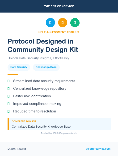 Protocol Designed in Community Design Kit