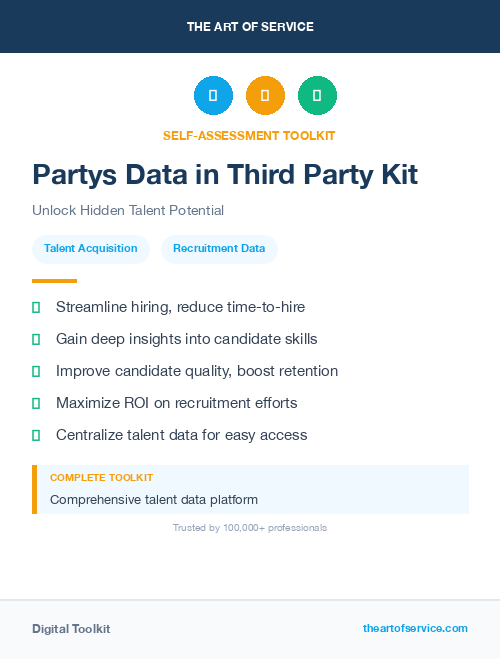 Partys Data in Third Party Kit