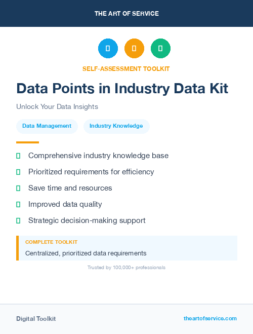 Data Points in Industry Data Kit