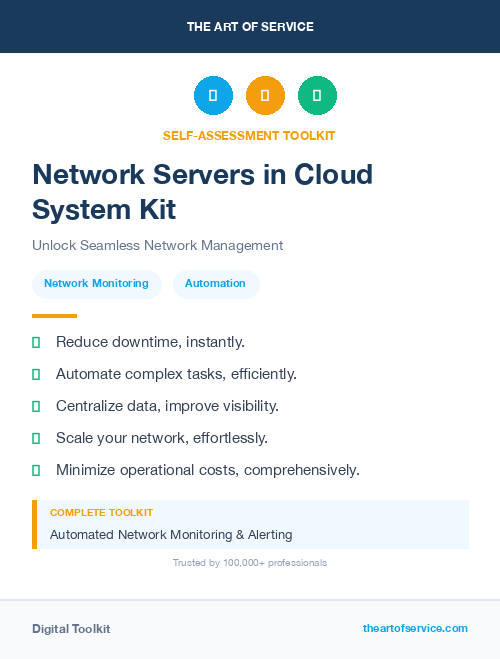 Network Servers in Cloud System Kit