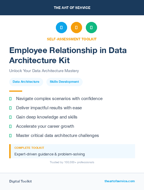 Employee Relationship in Data Architecture Kit