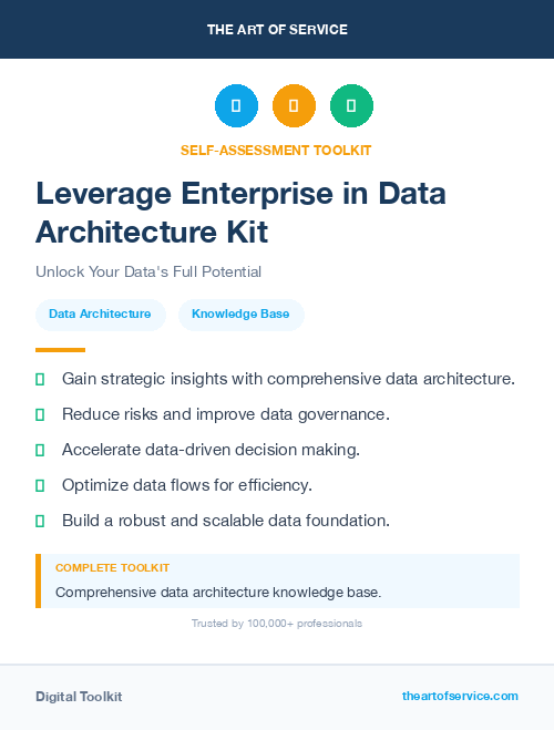Leverage Enterprise in Data Architecture Kit