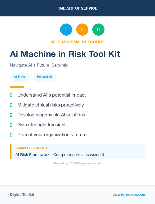 Ai Machine in Risk Tool Kit