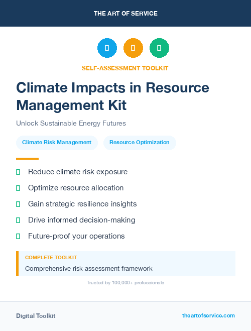 Climate Impacts in Resource Management Kit