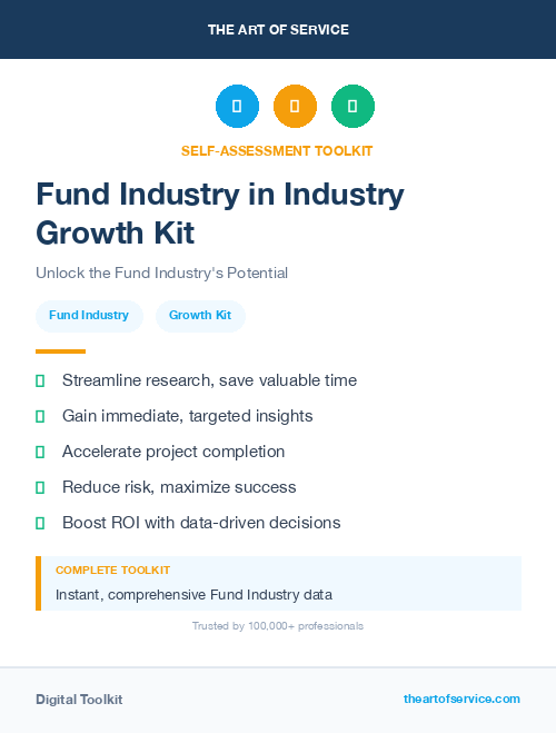 Fund Industry in Industry Growth Kit