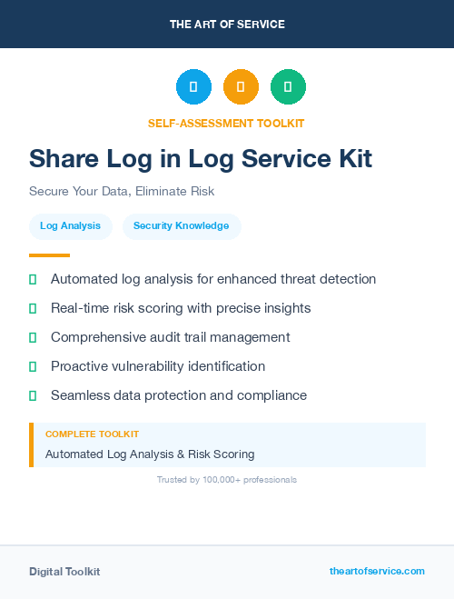 Share Log in Log Service Kit