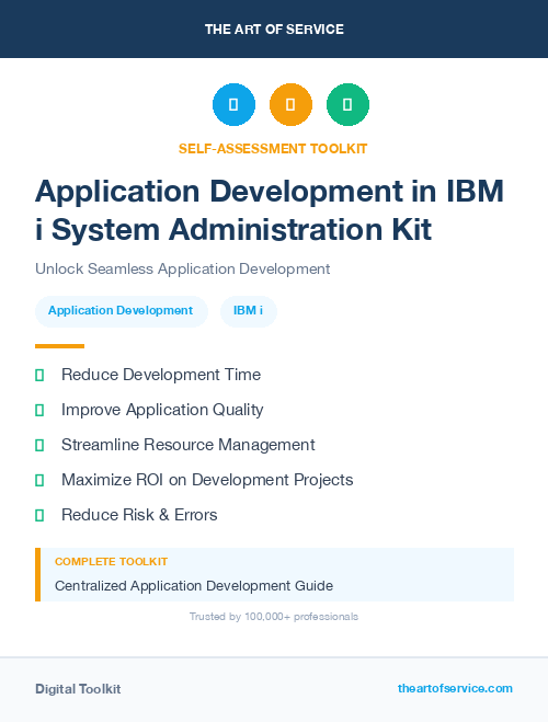 Application Development in IBM i System Administration Kit