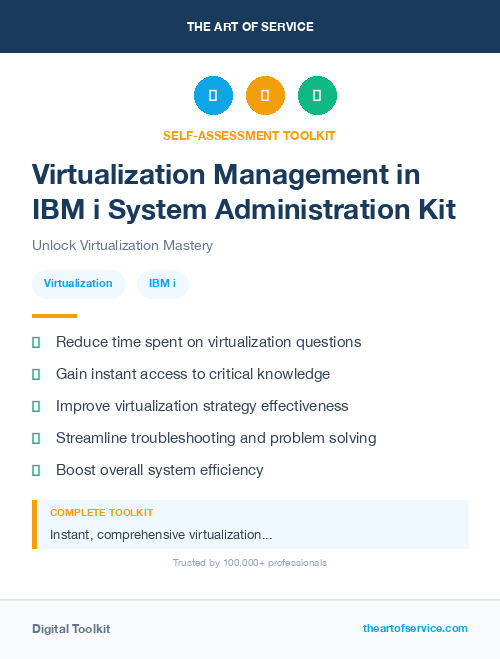 Virtualization Management in IBM i System Administration Kit
