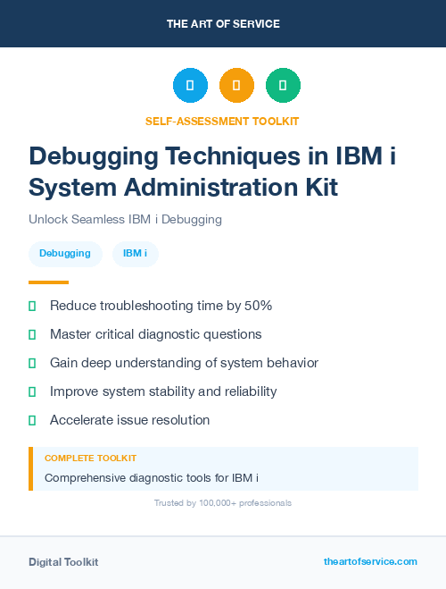 Debugging Techniques in IBM i System Administration Kit