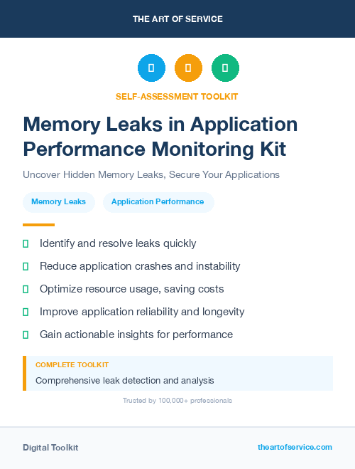 Memory Leaks in Application Performance Monitoring Kit