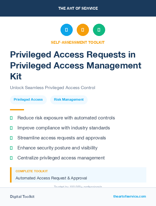 Privileged Access Requests in Privileged Access Management Kit