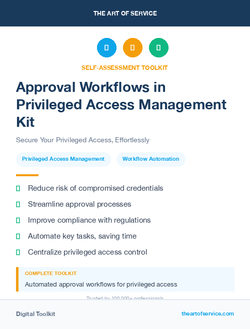 Approval Workflows in Privileged Access Management Kit