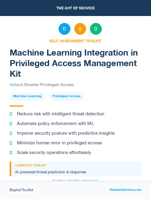 Machine Learning Integration in Privileged Access Management Kit