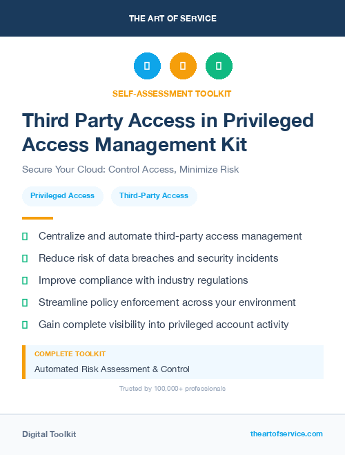 Third Party Access in Privileged Access Management Kit