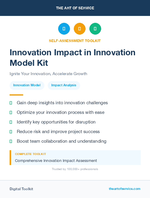 Innovation Impact in Innovation Model Kit
