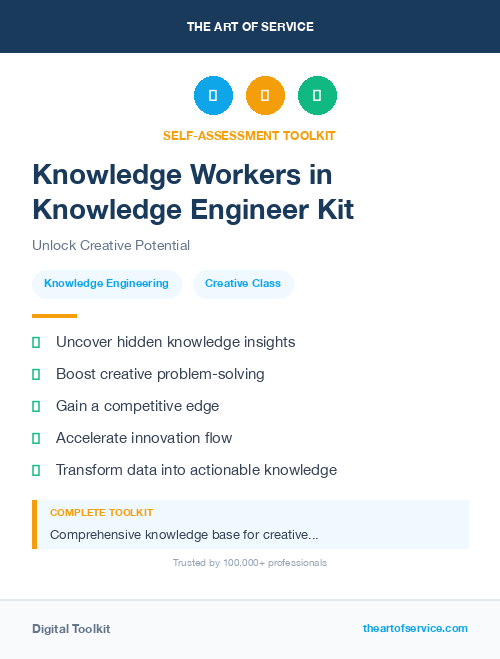 Knowledge Workers in Knowledge Engineer Kit