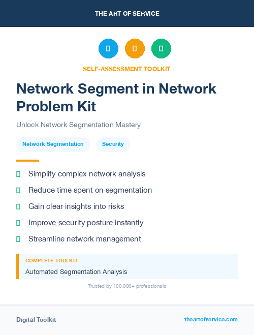 Network Segment in Network Problem Kit