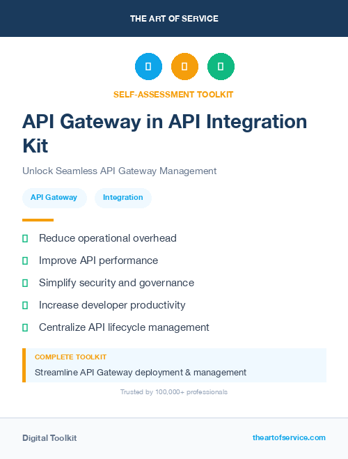 API Gateway in API Integration Kit