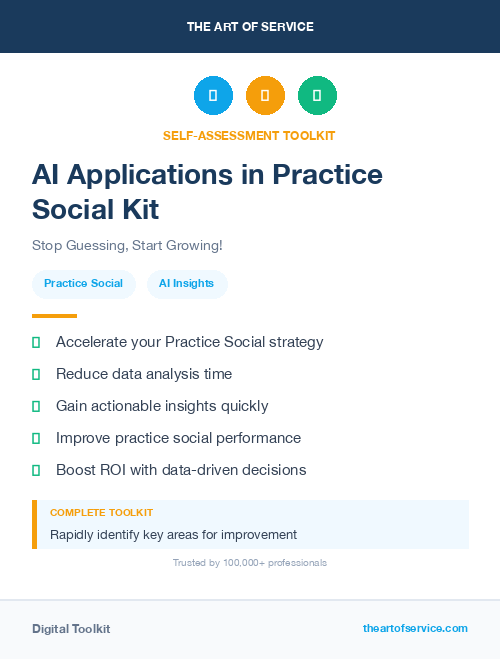 AI Applications in Practice Social Kit
