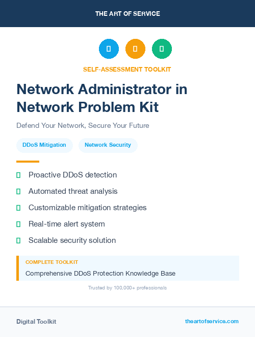 Network Administrator in Network Problem Kit