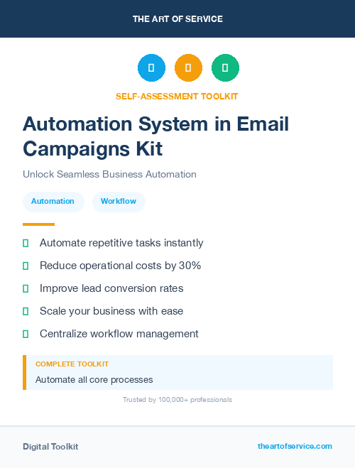 Automation System in Email Campaigns Kit