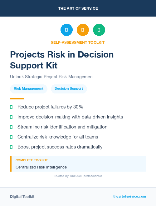 Projects Risk in Decision Support Kit