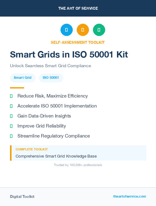 Smart Grids in ISO 50001 Kit