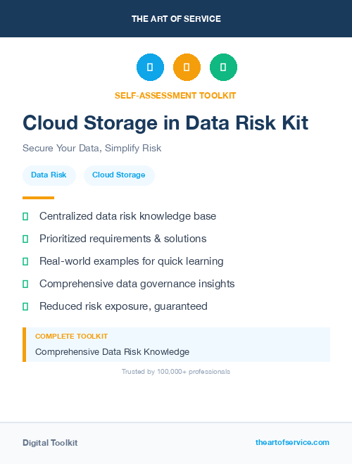 Cloud Storage in Data Risk Kit