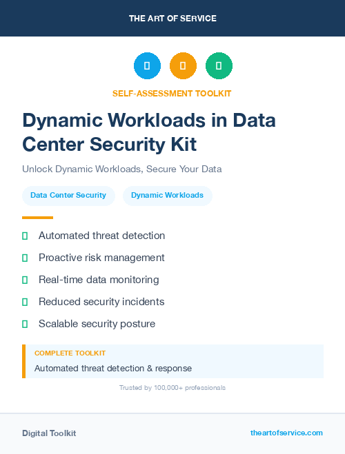 Dynamic Workloads in Data Center Security Kit