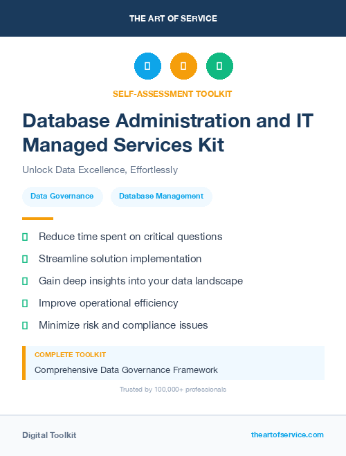 Database Administration and IT Managed Services Kit