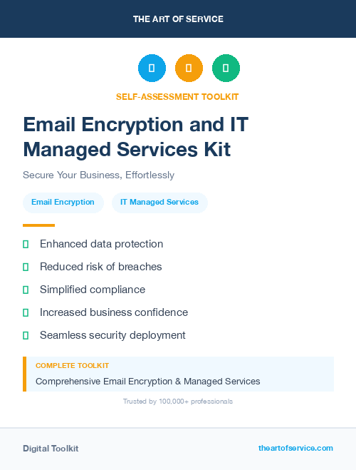 Email Encryption and IT Managed Services Kit