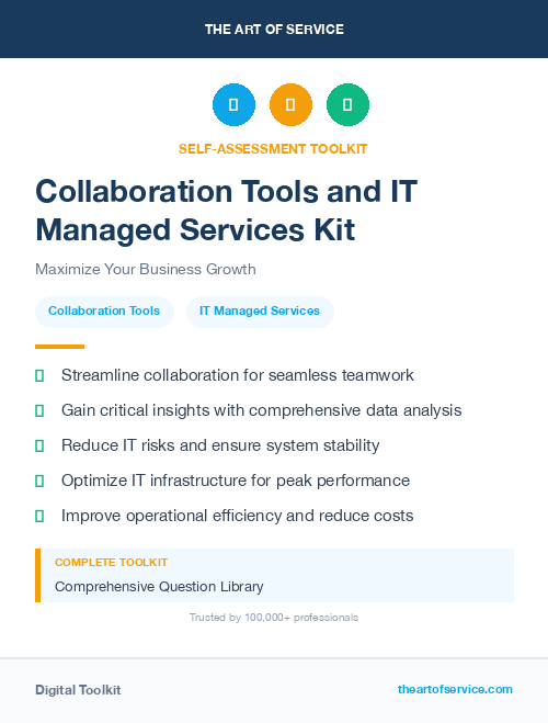 Collaboration Tools and IT Managed Services Kit