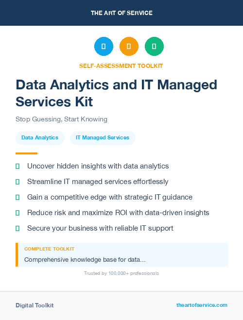 Data Analytics and IT Managed Services Kit