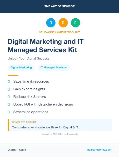 Digital Marketing and IT Managed Services Kit
