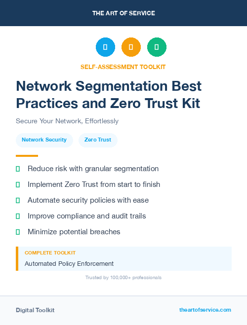 Network Segmentation Best Practices and Zero Trust Kit