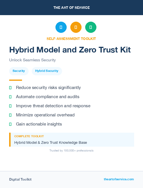 Hybrid Model and Zero Trust Kit