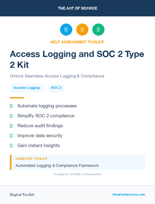 Access Logging and SOC 2 Type 2 Kit