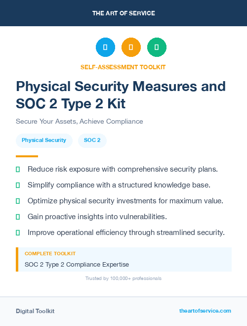 Physical Security Measures and SOC 2 Type 2 Kit