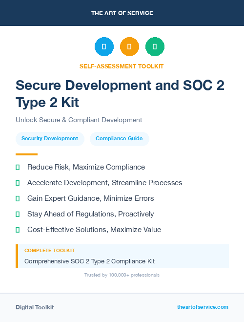 Secure Development and SOC 2 Type 2 Kit