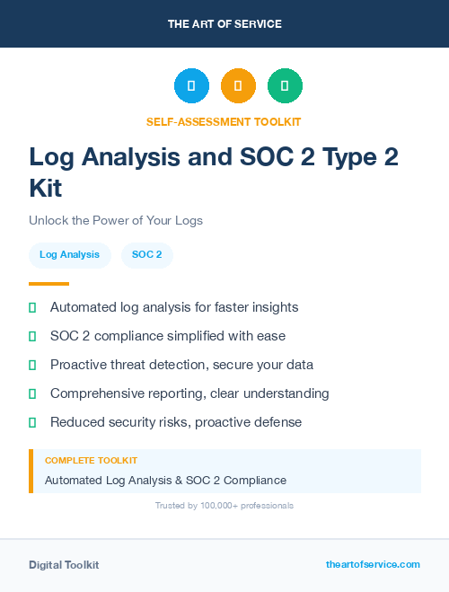 Log Analysis and SOC 2 Type 2 Kit